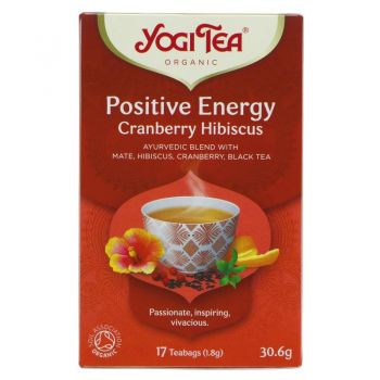 Yogi Tea Positive Energy Cranberry Hibiscus