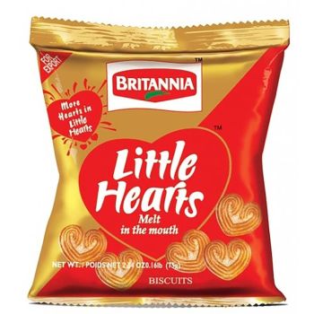 Britannia Little Hearts 75g