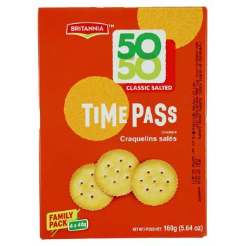 Britannia 50/50 Time Pass 160g 