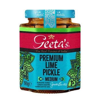 Geeta's Premium Lime Pickle 190g 