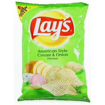 Lays American Style Cream & Onion 50g 