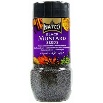 Natco Black Mustard Seeds 100g jar  