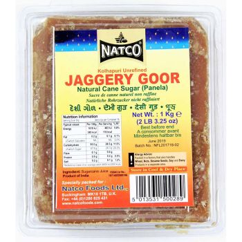 Natco Jaggery Goor 1kg packs