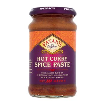 Pataks Extra Hot Curry Paste 283g 