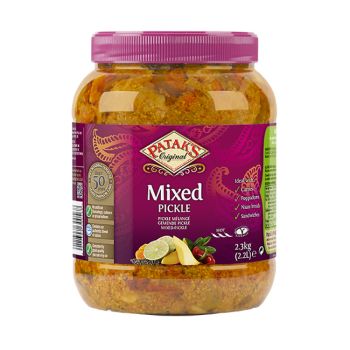 Pataks Mixed Pickle (Hot)  2.2kg jars