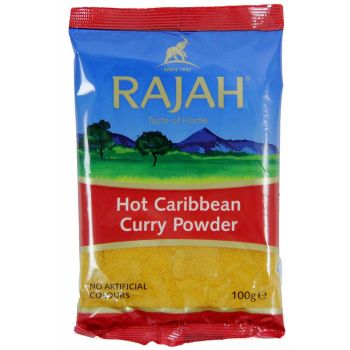 Rajah Hot Caribbean Curry Powder 100g