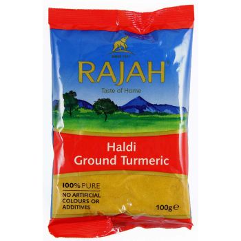 Rajah Ground Turmeric 100g & 400g Packs