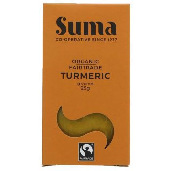 Suma Organic Fairtrade Turmeric Ground 25g