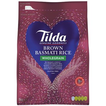 Tilda Brown Basmati Rice 5kg