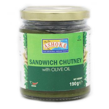 Ashoka Sandwich Chutney With Olive Oil 190g