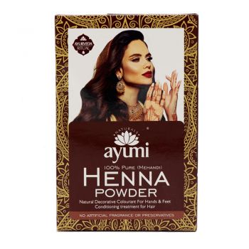 Henna, traditionally known as Mehandi, is extracted from the flowering plant Lawsonia Inermis which grows across South Asia and Northern Africa. Used for centuries in India, the Middle East, and North Africa to create body art, Henna is a pure and natural