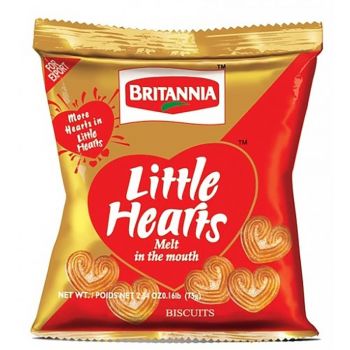 Britannia Little Hearts 75g