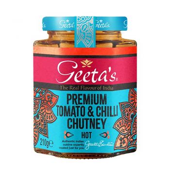 Geeta's Premium Tomato & Chilli Chutney 210g