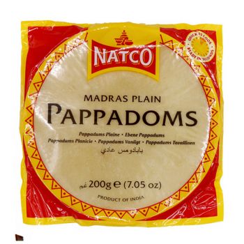 Natco Madras Plain Pappadoms
