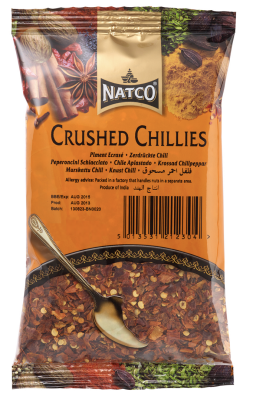 Natco Crushed Chilles 100g