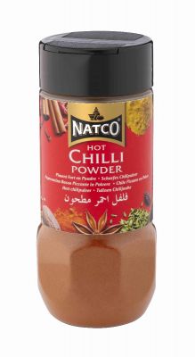Natco Hot Chilli Powder 100g jar 