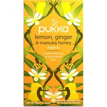 Pukka Lemon, Ginger and Manuka Honey 