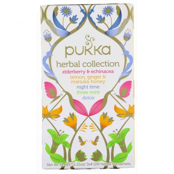 Pukka Herbal Collection 20 Herbal Sachets 