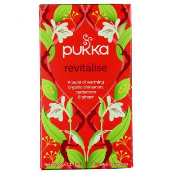 Pukka Revitalise 20 Herbal Tea Sachets
