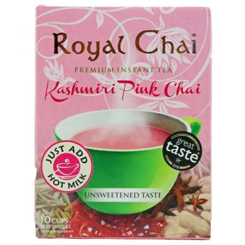 .RoyaL Chai Kashmiri Pink Chai Unsweetened 10 Cups