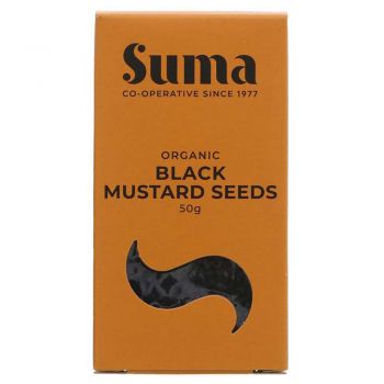 Suma Organic Black Mustard Seeds 50g
