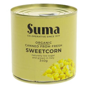 Suma Organic Sweetcorn 340g