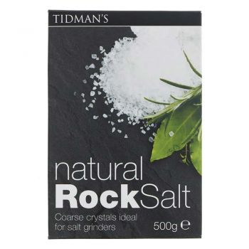 Tidman's Natural Rock Salt 500g