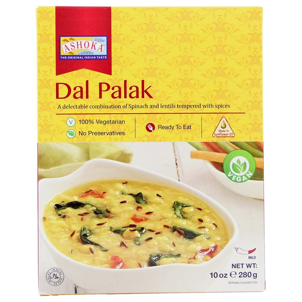 Ashoka Dal Palak 280g Buy Online Asian Dukan