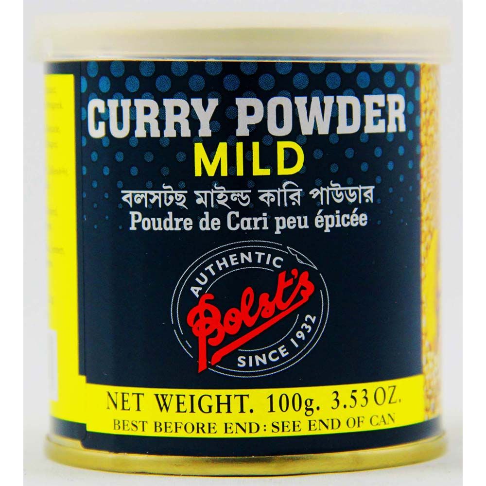 Bolst's Curry Powder Mild 100g & 425g Tins Asian Dukan