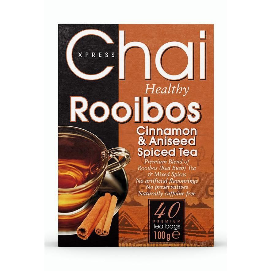 Chai Xpress Rooibos Cinnamon & Aniseed Spiced Tea I Buy Online Asian Dukan