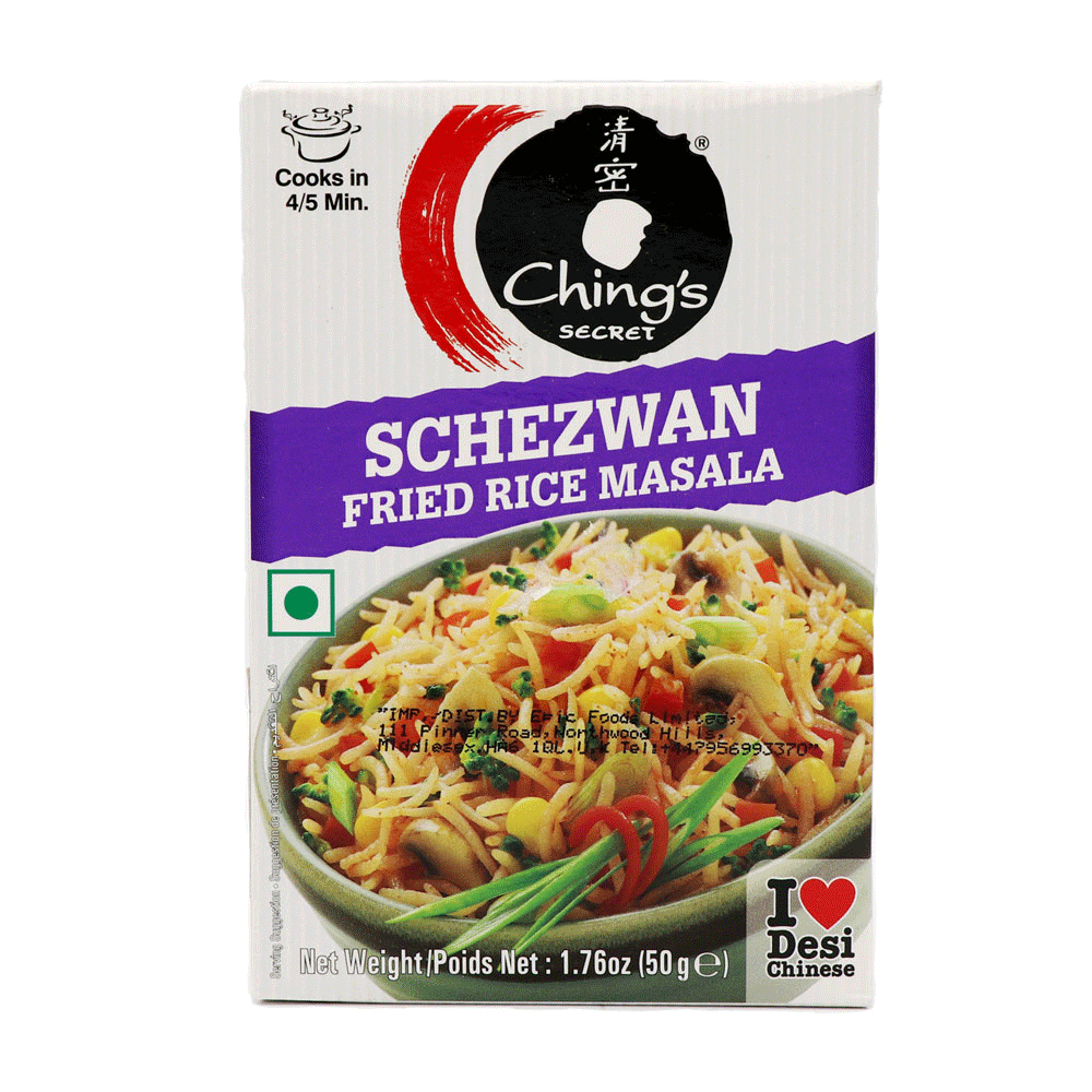 Ching's Secret Schezwan Fried Rice Masala 50g I Buy Online - Asian Dukan