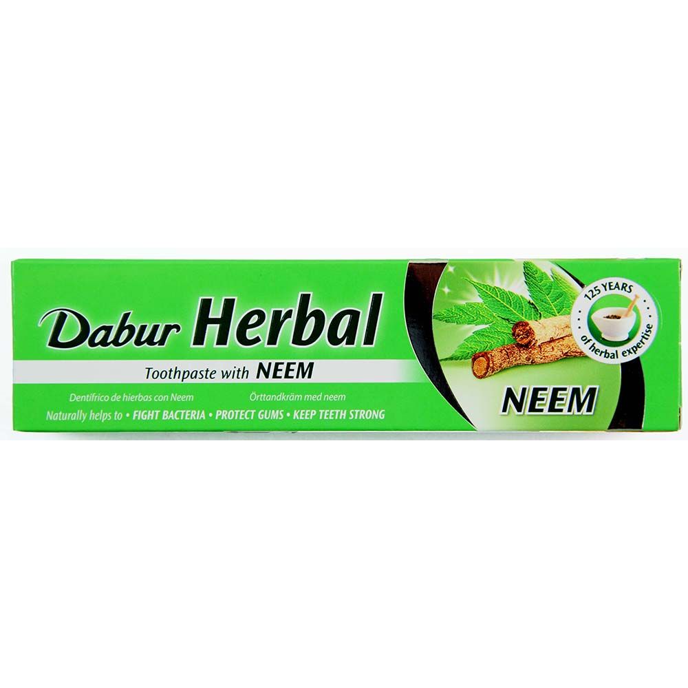 Dabur Herbal Neem Toothpaste 100ml Asian Dukan