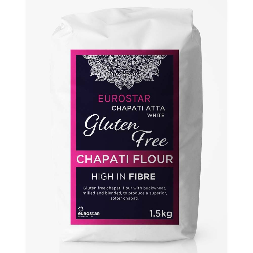 FARADI FARALI ATTA 1kg, ASHAPURA Gluten Free Flour Chapatti Baking Stone Ground £8.99 - UK