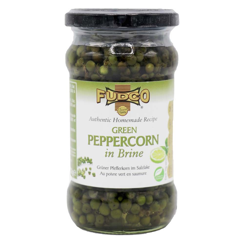 Fudco Green Peppercorns in Brine 220g I Buy Online Asian Dukan