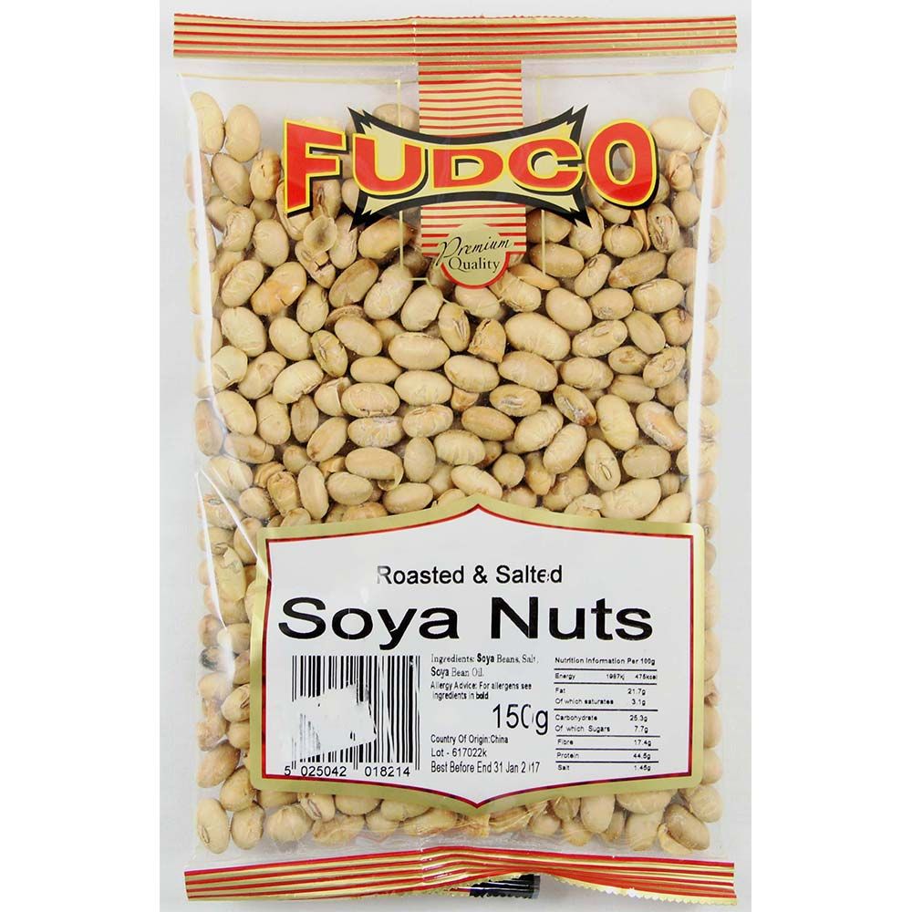 Fudco Roasted & Salted Soya Nuts 150g Asian Dukan