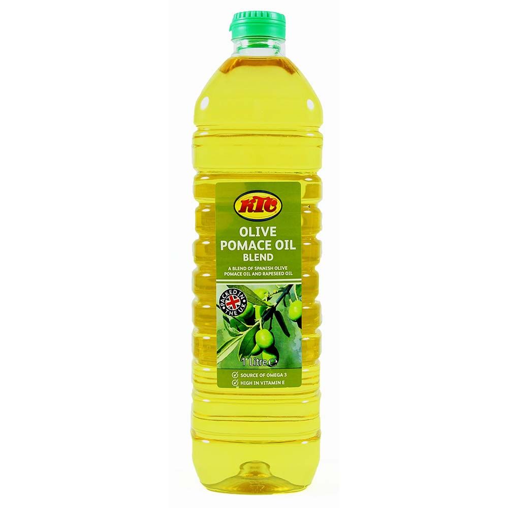 KTC Olive Pomace Oil Blend 1 Litre Asian Dukan