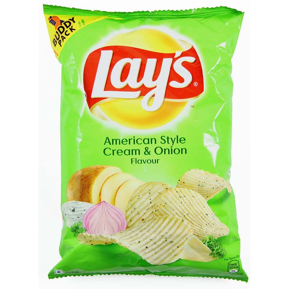LAYS AMERICAN CREAM & ONION