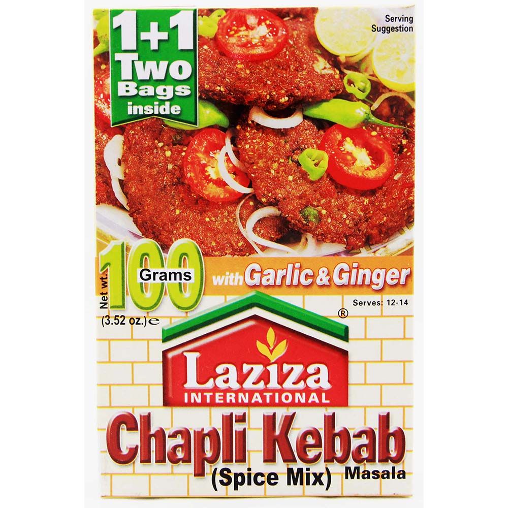 Laziza Chapli Kebab Mix 100g Asian Dukan