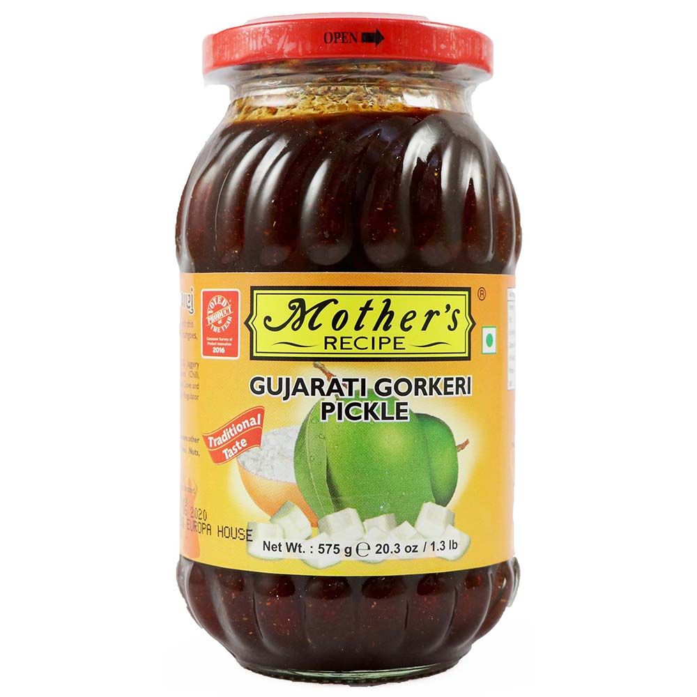 Mother's Recipe Gujarati Gor Keri Pickle 575g l Buy Online Asian Dukan