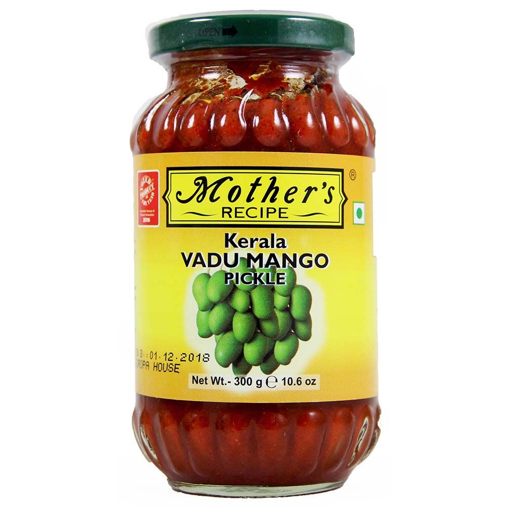 Mother's Recipe Kerala Vadu Mango Pickle 300g l Buy Online Asian Dukan