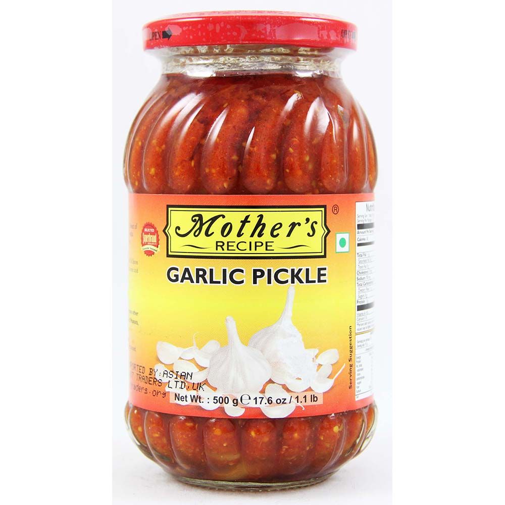 Mother's Recipe Garlic Pickle 500g l Buy Online Asian Dukan