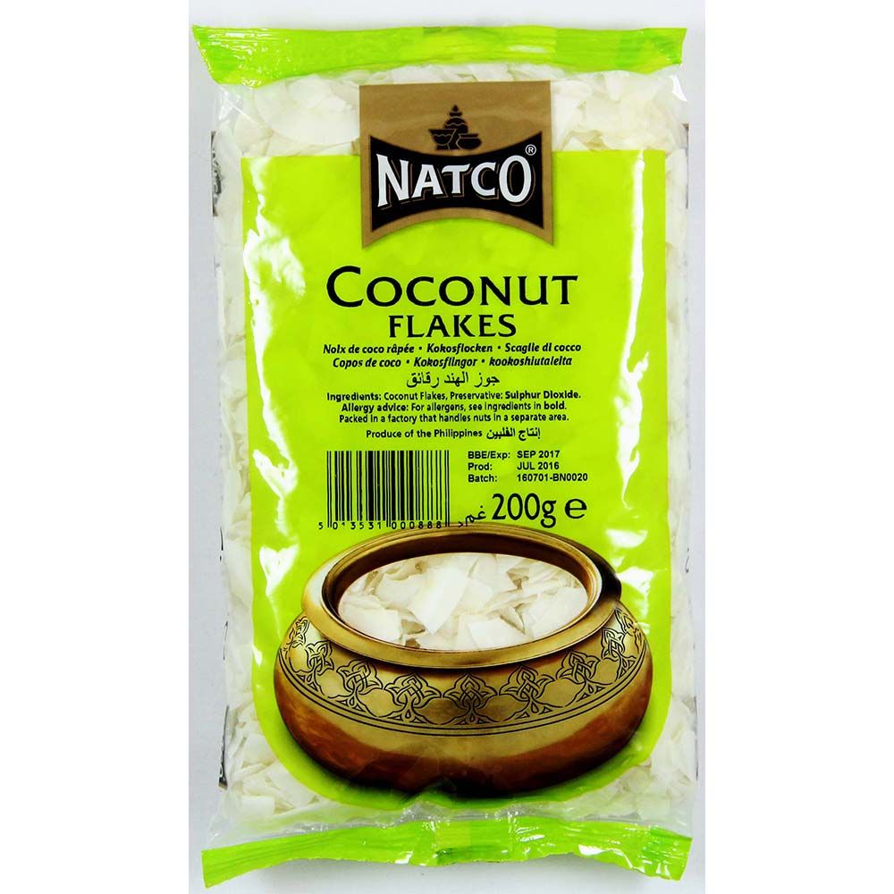 Natco Coconut Flakes 200g Asian Dukan