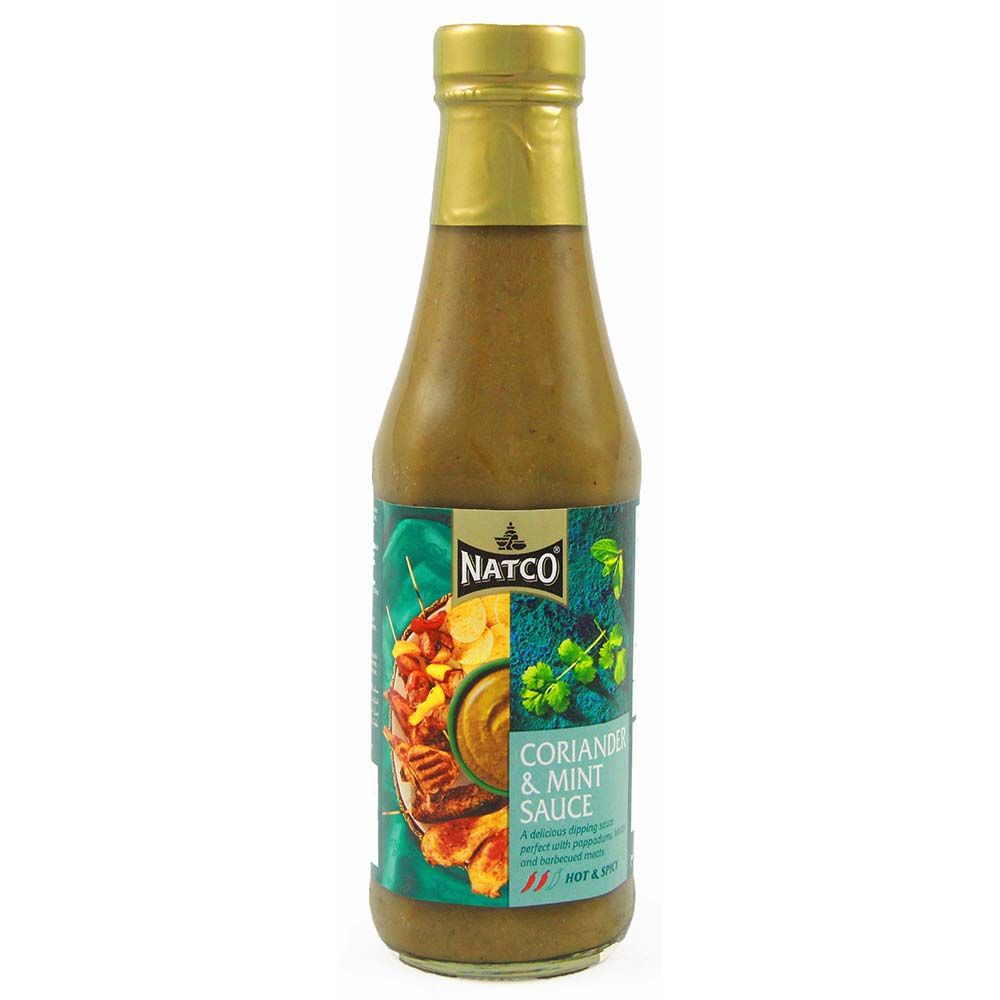 Natco Coriander Mint Sauce 340g I Buy Online Asian Dukan