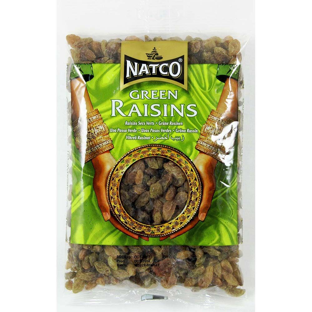 Natco Green Raisins 100g Asian Dukan
