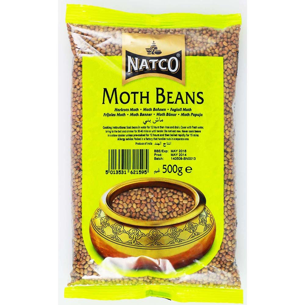 Natco Moth Beans 500g & 1kg I Buy Online Asian Dukan