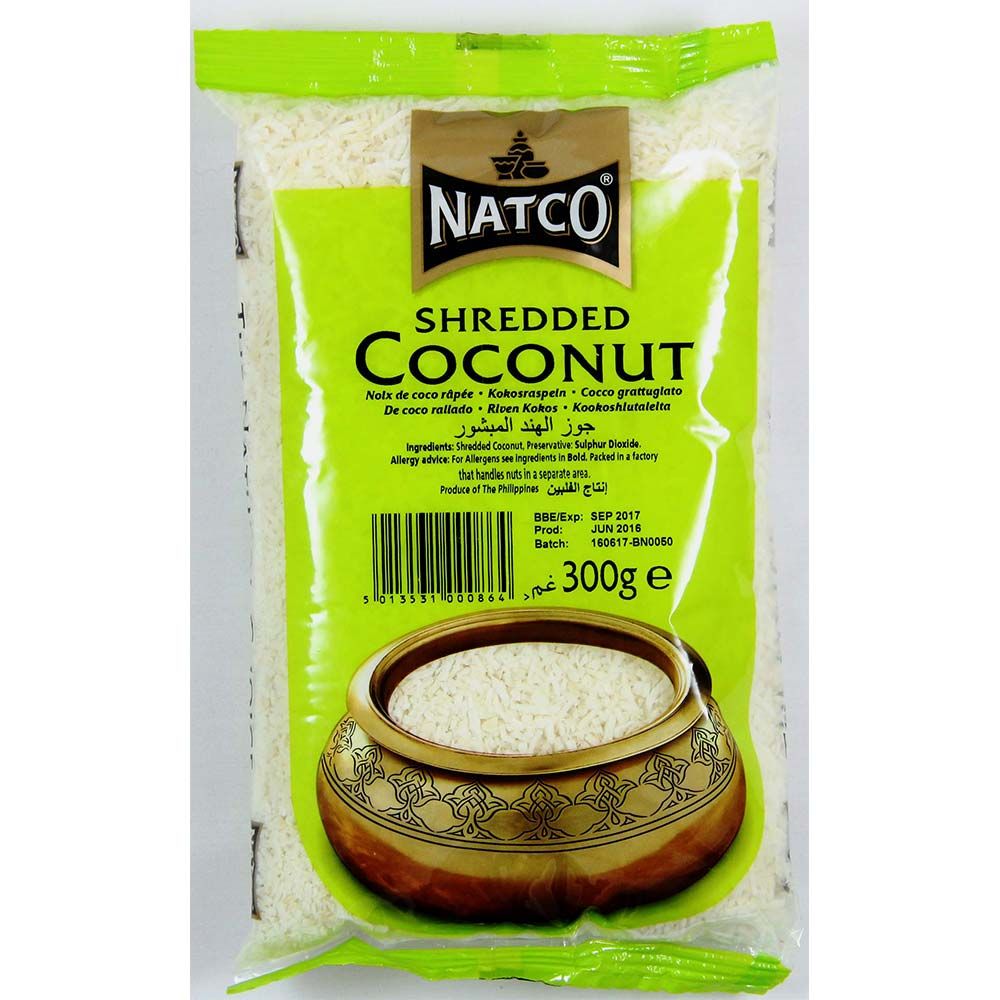 Natco Shredded Coconut 300g Asian Dukan