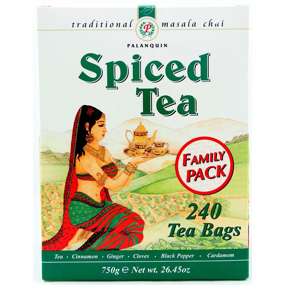 Palanquin Spiced Tea Bags 40's, 80's & 240 packs I Buy Online Asian Dukan