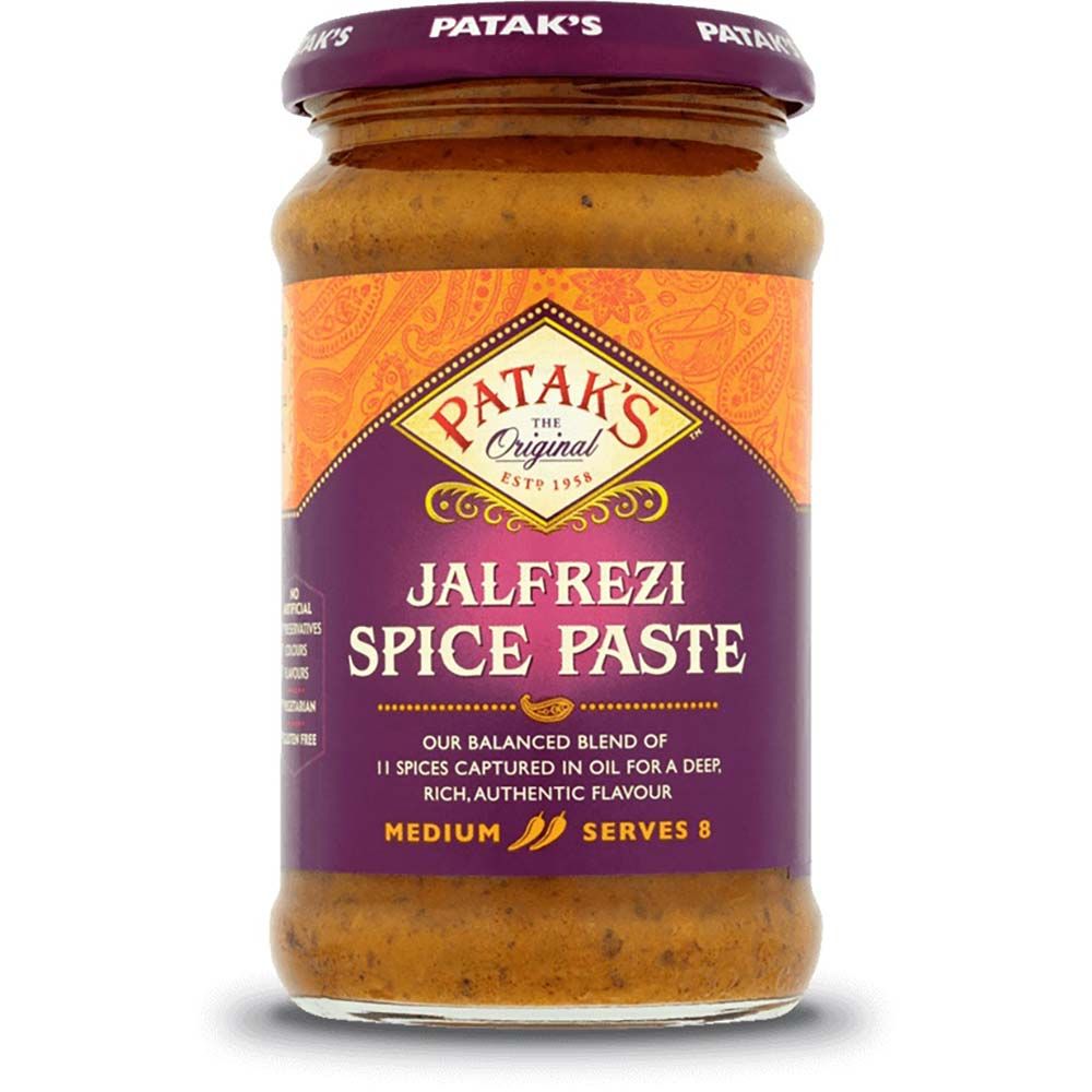 Pataks Jalfrezi Spice Paste 283g l Buy Online - Asian Dukan