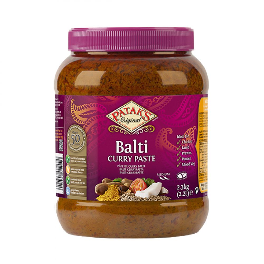 Pataks Balti Spice Paste 2.2kg l Buy Online - Asian Dukan