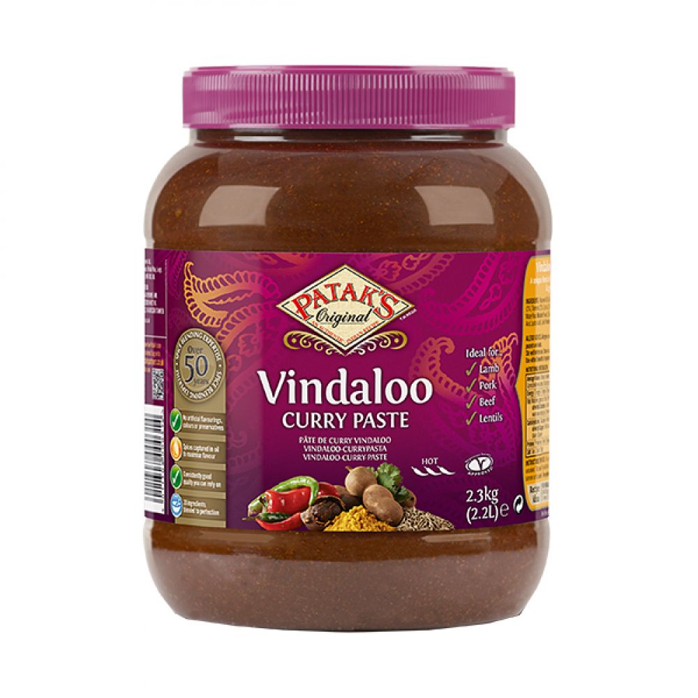 Pataks Vindaloo Spice Paste 2.3kg l Buy Online - Asian Dukan